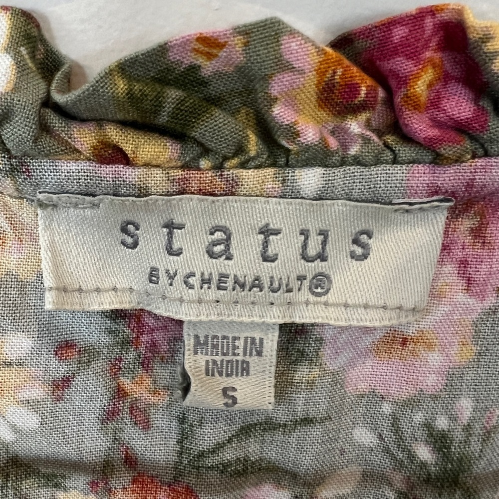 Status by Chenault tassel tie flutter short sleev… - image 8